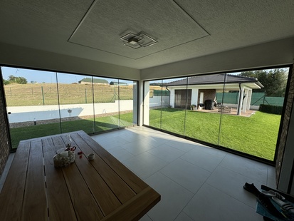 Zasklenie Slideglas Levice